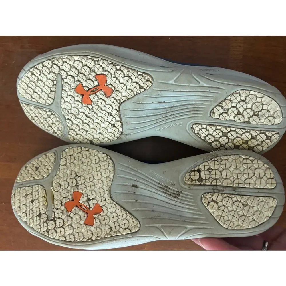 Under Armour men’s blue mesh Micro G Kilchis boat shoes (size 10.5)